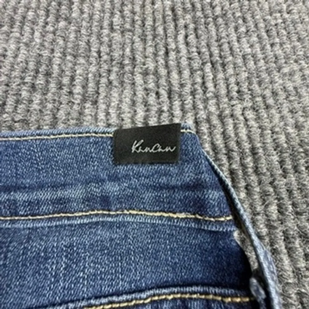 KanCan Distressed‎ Straight Leg Jeans Womens Size 26 Medium Wash BK1231 USA Made